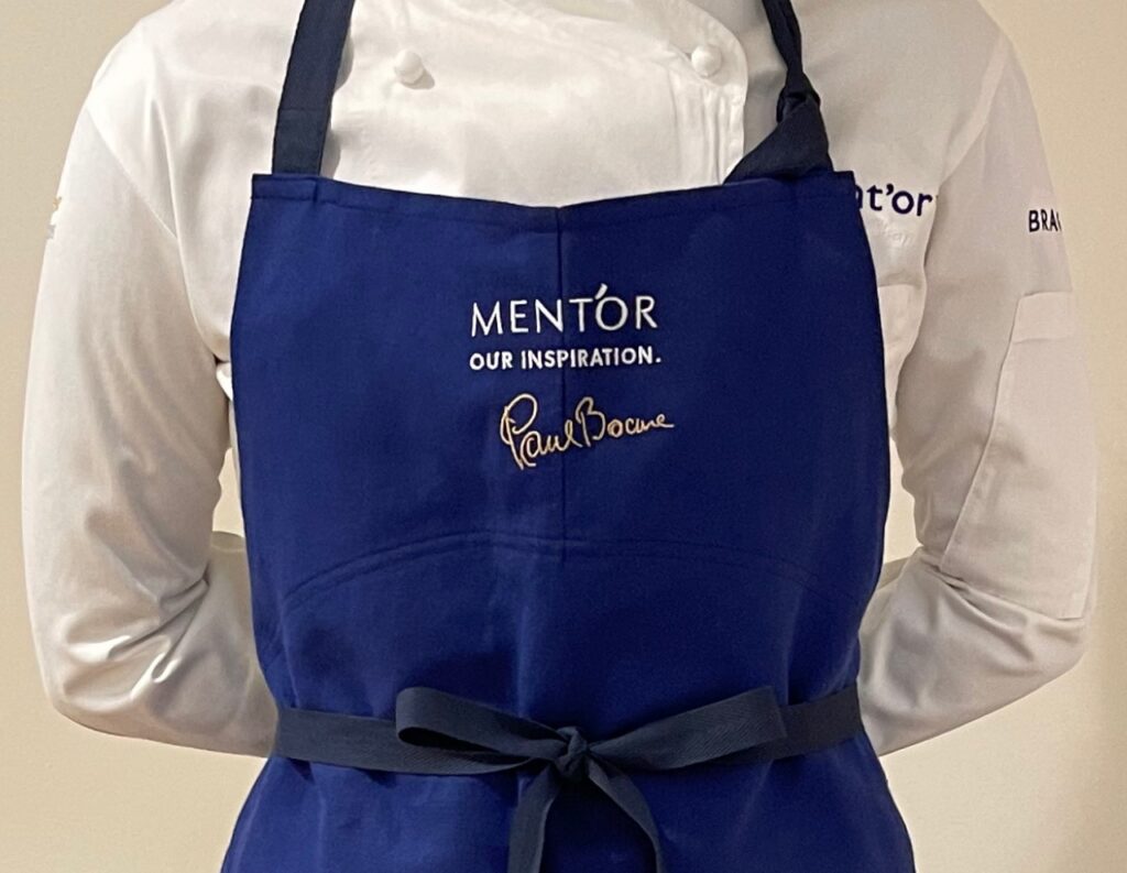 Limited Edition Mentors, Our Inspiration Bragard Apron | Ment'or